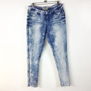 Blue Spice Stonewash Skinny Jeans Size 13